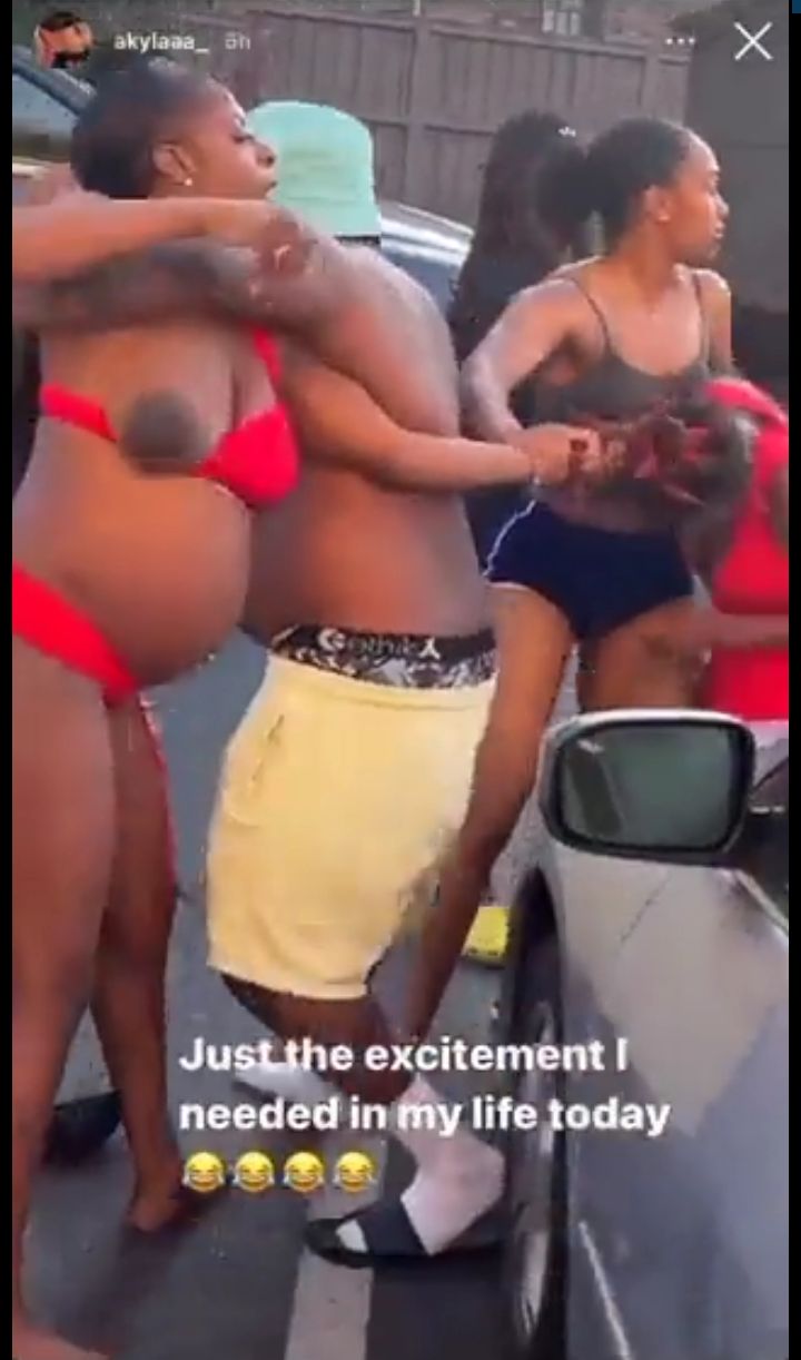 When the titties pop out during a fight ! ;)