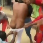 Nigerian Yoruba Girl Stripped Naked And Beaten In Public For Allegedly Snatching Her Friend's Boyfriend (18+) Screenshot_20250728-212957