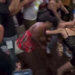 Boobs Out As Black American Girls Get Caught Fighting In A Party In Public (18+) Screenshot_20260225-215350