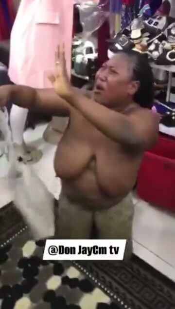 Beautiful Nigerian Women Stripped Naked In Public For Allegedly Stealing